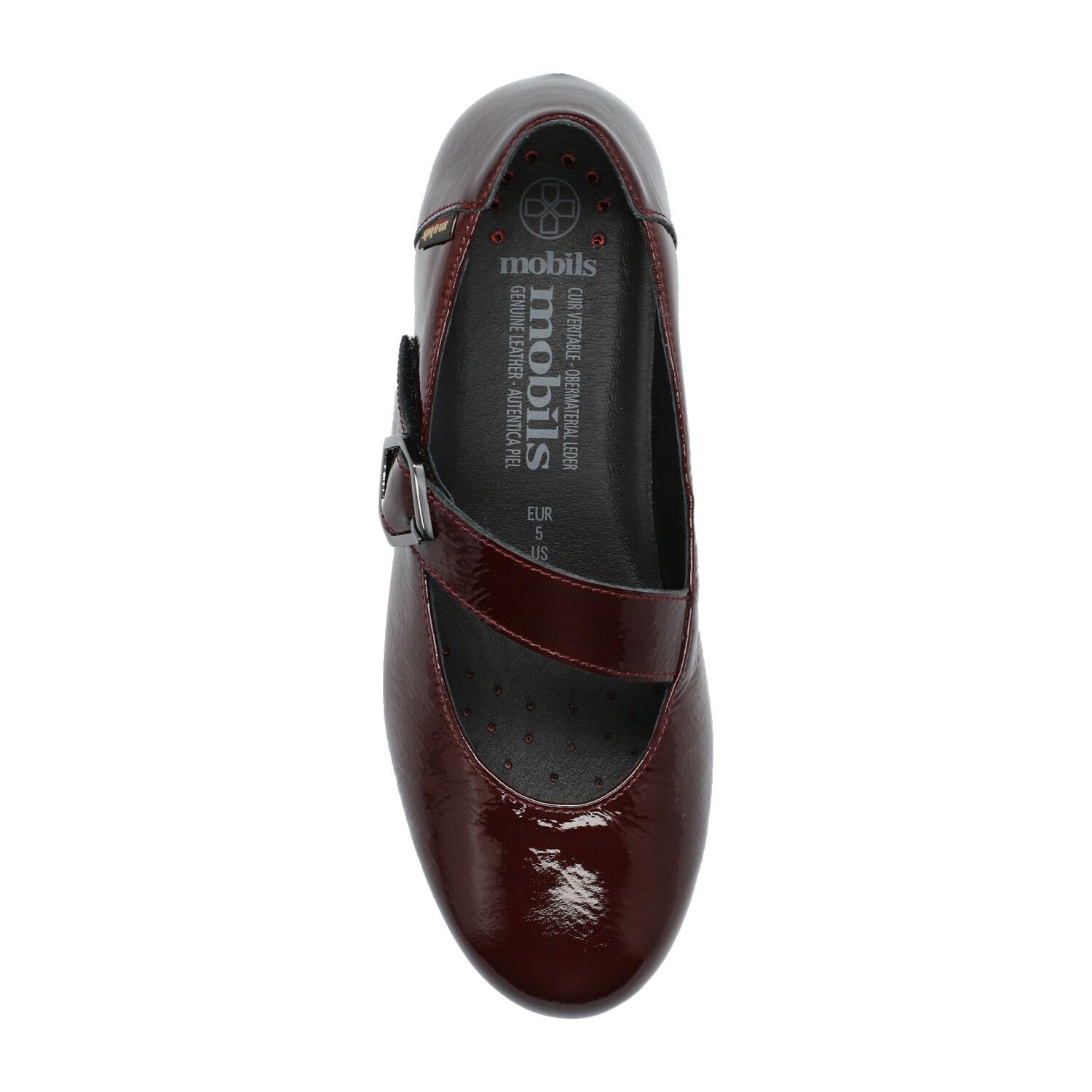 Ballerines femme modèle Sabria bordeaux - Mephisto